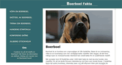 Desktop Screenshot of boerboelsverige.se